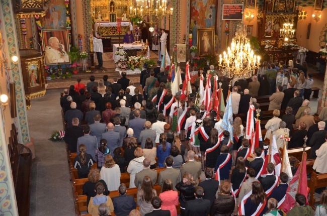 Odsłonięcie pomnika w Mszanie Dolnej