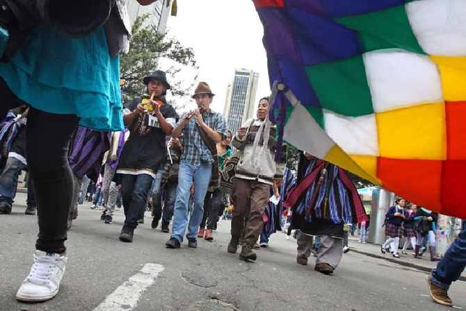 Bogota przeciw terrorystom