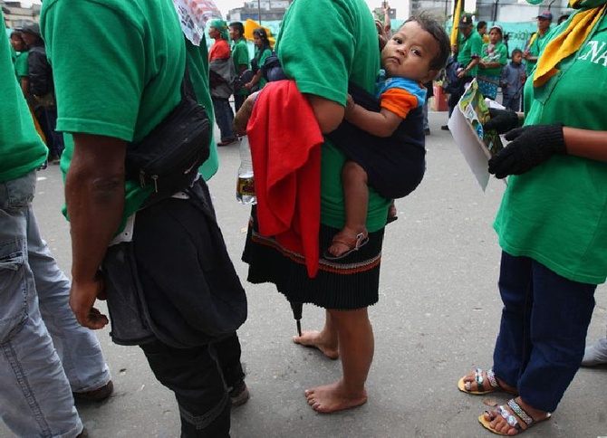 Bogota przeciw terrorystom