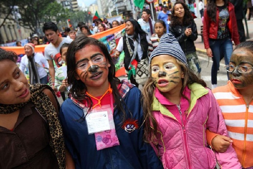 Bogota przeciw terrorystom