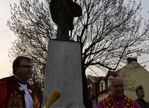 Odsłonięcie pomnika św. Wojciecha