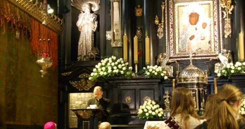 Nasi maturzyści na Jasnej Górze