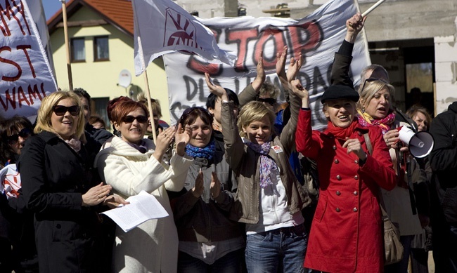 Popierają głodujące kobiety