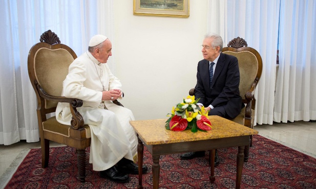 Papież spotkał się z premierem Włoch