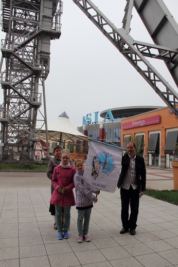 Koła różańcowe w centrum handlowym SCC