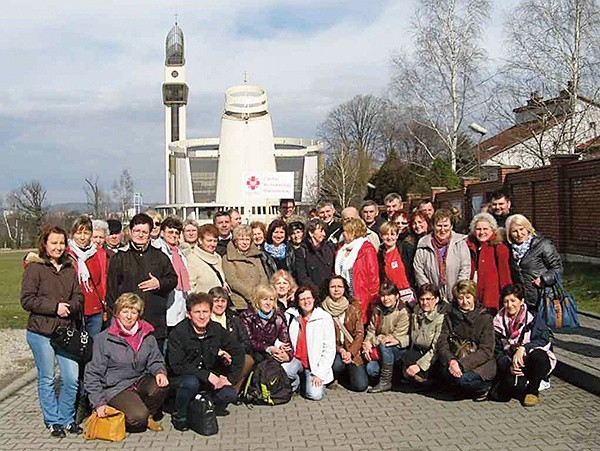  Pracownicy Caritas Archidiecezji Warmińskiej modlili się w Łagiewnikach