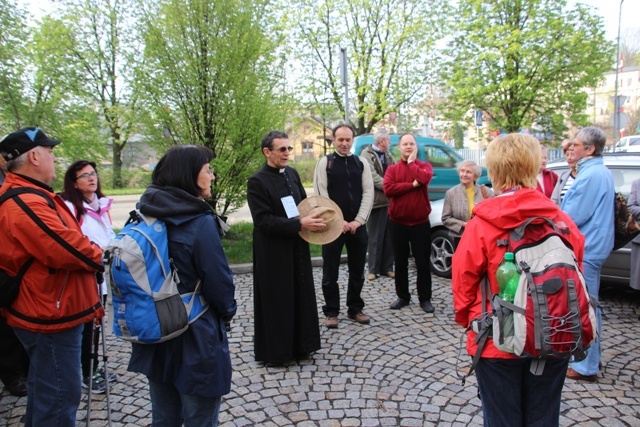 Idą z Cieszyna do Łagiewnik