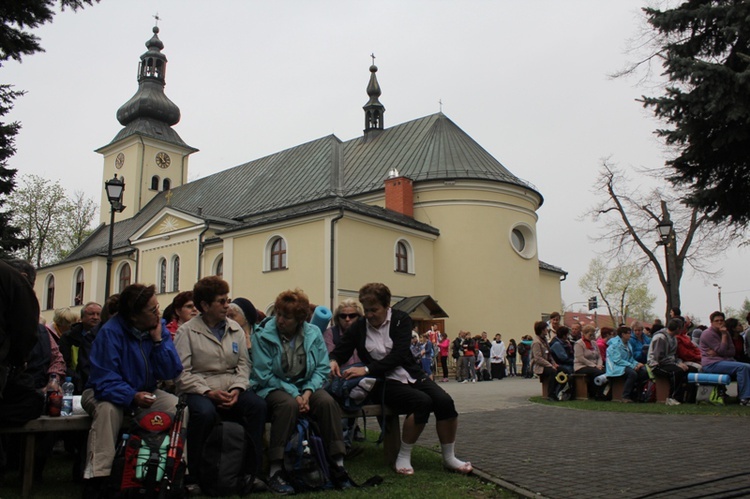 Eucharystia pątników z bp. Piotrem Gregerem