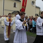 Eucharystia pątników z bp. Piotrem Gregerem