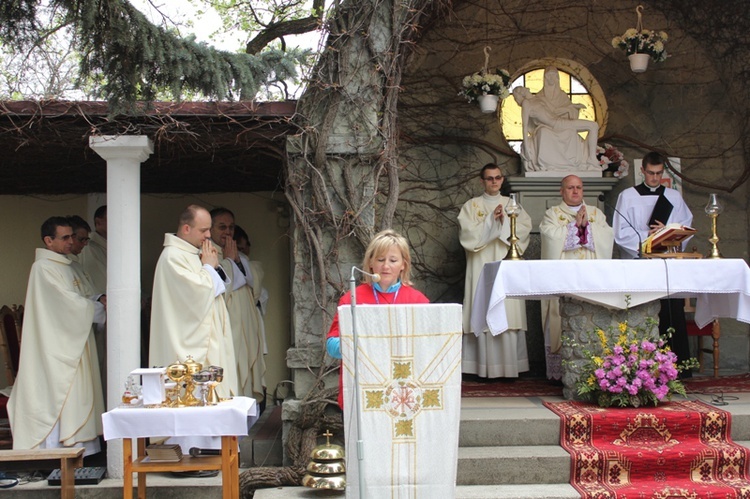 Eucharystia pątników z bp. Piotrem Gregerem