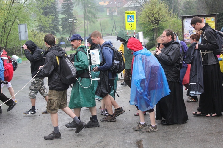 Deszczowa trasa drugiego dnia