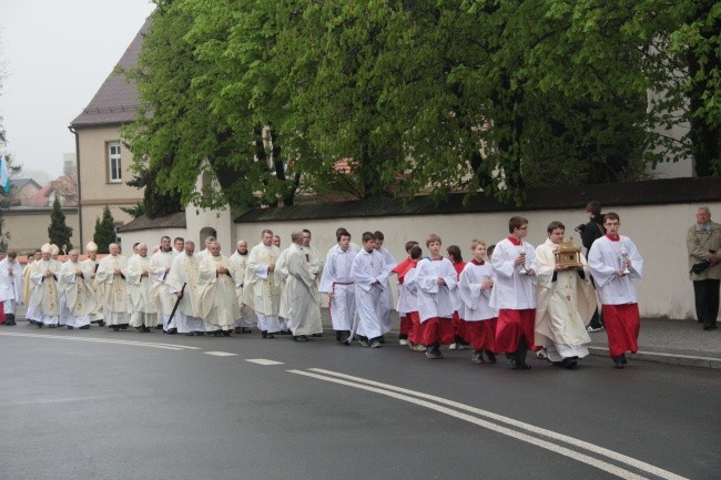 Odsłonięcie pomnika bł. Jana Pawła II