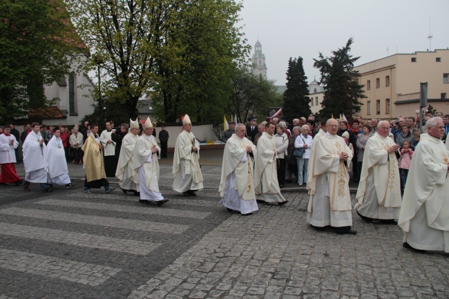 Odsłonięcie pomnika bł. Jana Pawła II