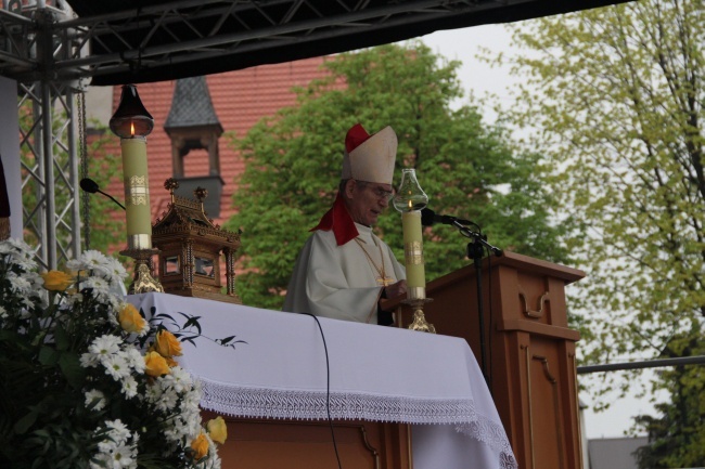 Odsłonięcie pomnika bł. Jana Pawła II