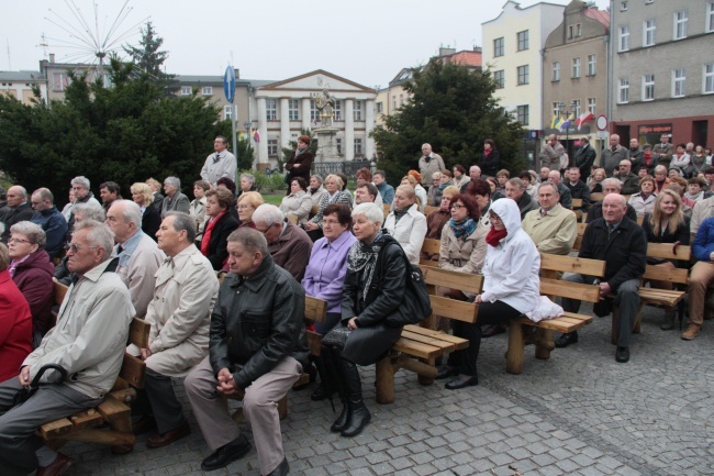 Odsłonięcie pomnika bł. Jana Pawła II