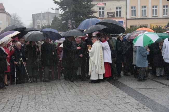 Odsłonięcie pomnika bł. Jana Pawła II