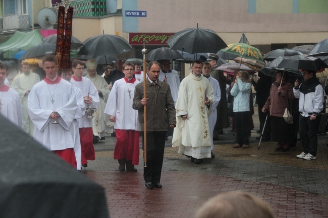 Odsłonięcie pomnika bł. Jana Pawła II