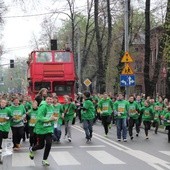 Mieszkańcy Żyrardowa uczili święto Konstytucji 3 Maja, biegnąc ulicami miasta