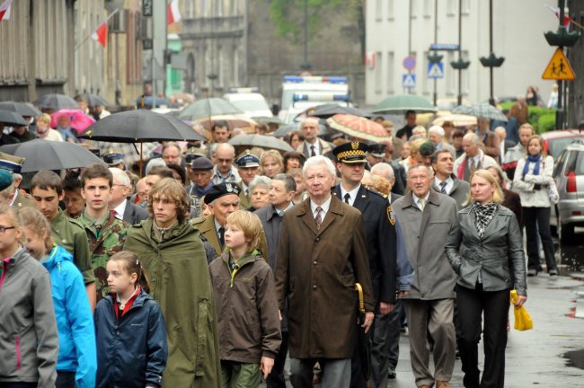 Uroczystości 3 Maja w Gliwicach