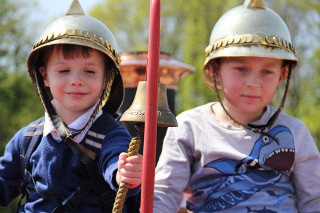 Strażacki piknik w Ogrodzie Saskim 