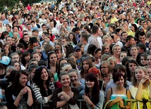  Tłumy młodzieży zjechały do Płocka w ubiegłym roku na Festiwal Młodych  