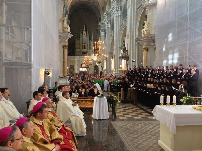 Jubileusz katedry w Kownie