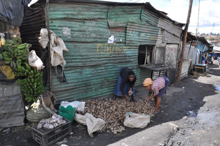 Życie w slumsach 