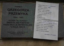 30. rocznica zbrodni na Grzegorzu Przemyku