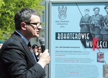  Wojciech Murdzek zachęcał gimnazjalistów do odkrywania bohaterów powojennej walki o wolność Polski