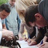 Podpisy zbierano m.in. w parafii kapucynów na Poczekajce