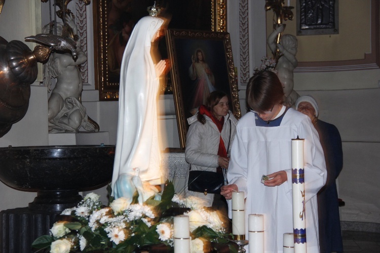 Nabożeństwo fatimskie w Skierniewicach