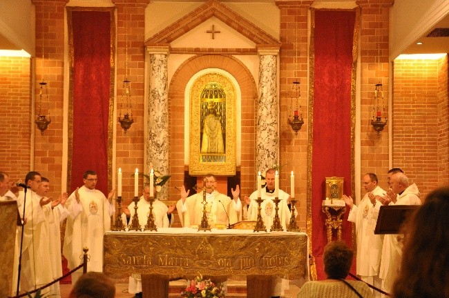Pielgrzymi w Loreto