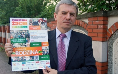 Do udziału w Marszu dla Życia i Rodziny zachęca jego koordynator Tadeusz Byzdra