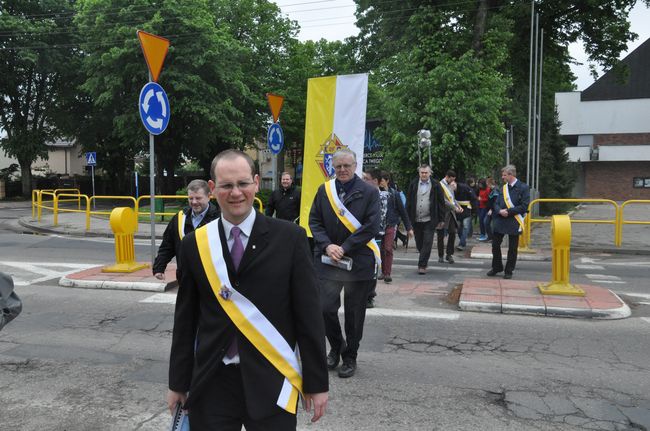 Pielgrzymka Rycerzy Kolumba na Górę Chełmską