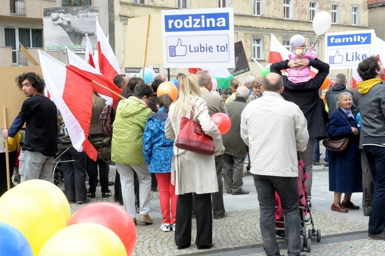 Marsz dla życia i rodziny - Świdnica