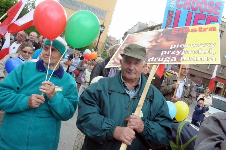 Marsz dla życia i rodziny - Świdnica