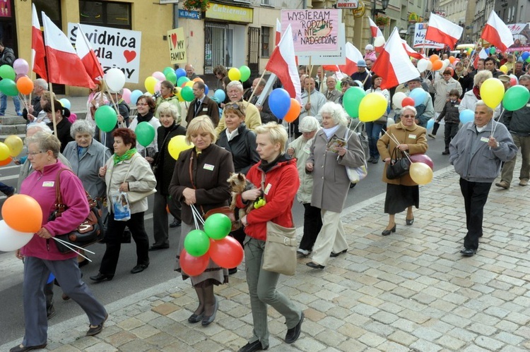 Marsz dla życia i rodziny - Świdnica