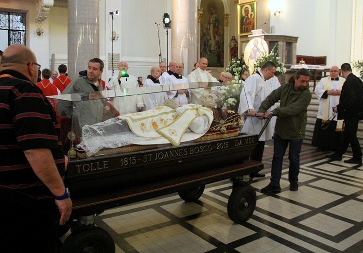 Peregrynacja relikwii św. Jana Bosko