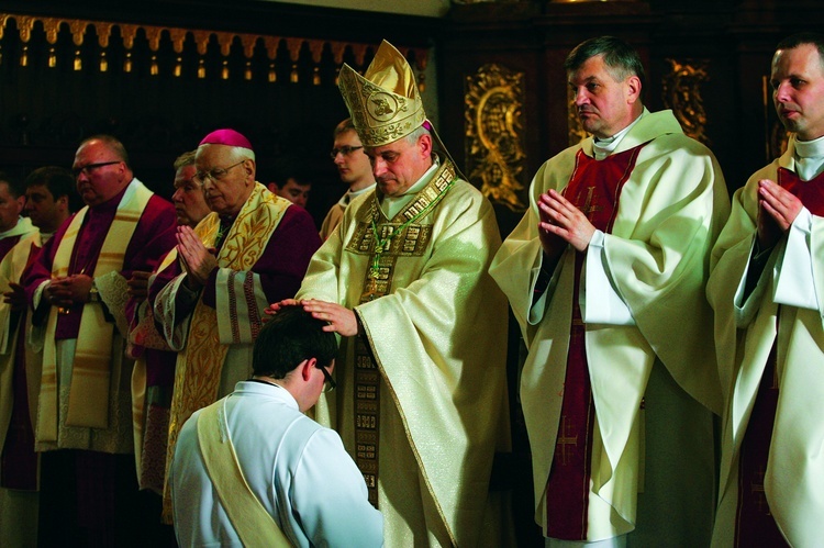Dla biskupa Marka były to pierwsze święcenia księży diecezjalnych