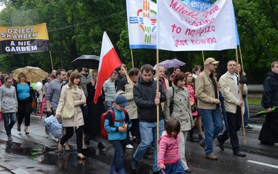 Ulicami Lublina przeszedł Marsz Życia