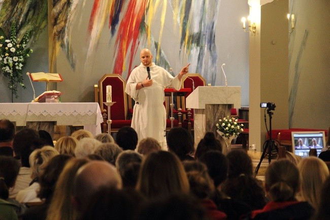 Spotkanie z o. Adamem Szustakiem