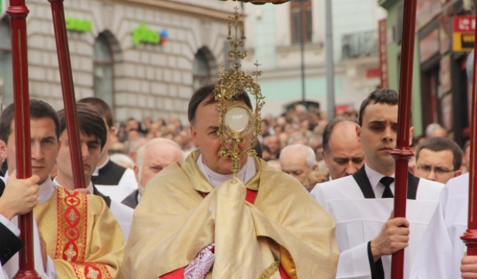 Procesja Bożego Ciała w Tarnowie