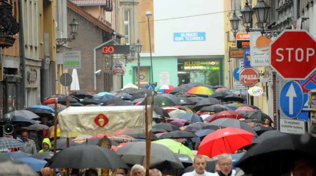 Procesja Bożego Ciała w Gliwicach