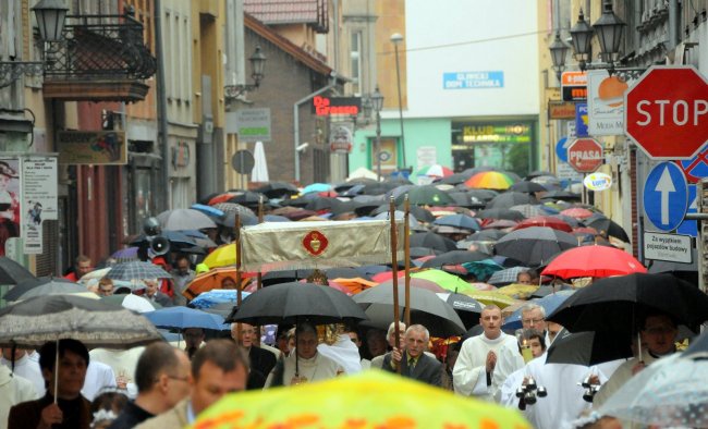 Procesja Bożego Ciała w Gliwicach