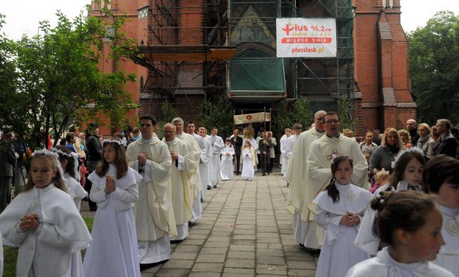 Procesja Bożego Ciała w Gliwicach