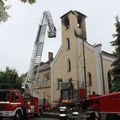 Pożar kościoła