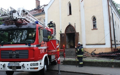 Pożar kościoła św. Józefa