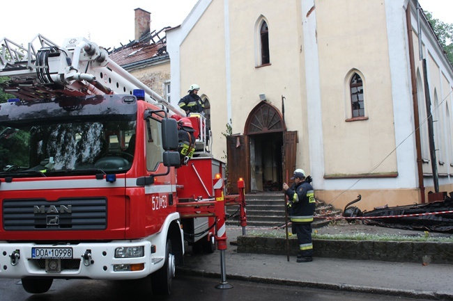 Pożar kościoła św. Józefa