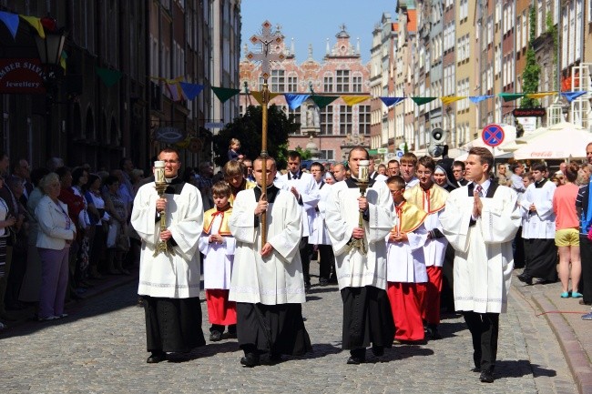 Uroczystość Bożego Ciała w Gdańsku 