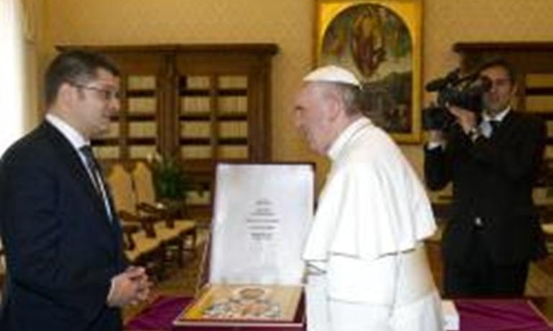 Vuk Jeremić w Watykanie     